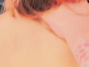 Fucked my UBER DRIVER and let him play with my ASS with ANAL toy- Abella olsen