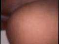 BBC Fucks Wet Pussy Ebony From The Side
