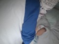 I fuck my hot stepmom and cum inside her juicy hairy pussy. Creampie big hairy pussy close up