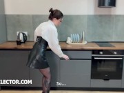 Naughty Agent Shows More Than Just the Property