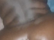 BIG SOFT CHOCOLATE CHEEKS GETS OILED UP BEFORE GORILLA P BEATS!!!!!!!!!!!!!