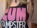 “I’m your cum dumpster” JOI with your cumslut
