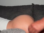 Her soft cheeks made me Cum even Faster - Cum twice Creampie