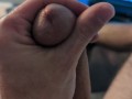 Milking and edging my big cock part 2 - Huge cumshot