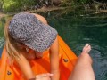 Fastest Cum Outdoors? She Rides Him Hard on a Kayak – Pure Pleasure Vertical