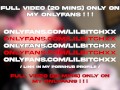 Free use teen HelloKitty goth girl being used while watching a movie