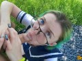 cute schoolgirl with glasses loves sex after school