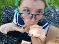 cute schoolgirl with glasses loves sex after school