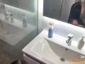 Picked Up a Tourist at the Beach – She Sucked Me in the Hotel Mirror POV and Took a Cumshot to Face