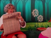 Mrs Claus & the Easter Bunny play Chubby Bunny, pt 1 - Sam Mack & Ryan Keely - SFW
