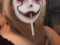 Smoke with me and play with my tits *full video on OF*