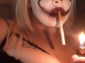 Smoke with me and play with my tits *full video on OF*