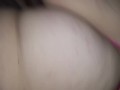 Beating my dick off in between my stepsister fat ass butt cheeks 😈