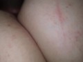 Beating my dick off in between my stepsister fat ass butt cheeks 😈