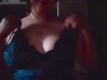 Blue Lingerie Titty Play