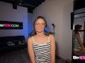 This 18yo nerdy latina with a beautiful ass loves to give head to show her sextape
