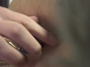 Full ASS and GOOCH waxing. VERY painful!!