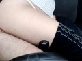 blowjob in the car caught in public