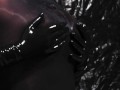 Blonde Girl in Oiled Spandex grabs Cock in Latex Gloves till Cum in her Hands