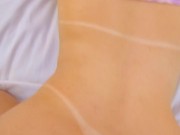 She Wore Her PUTA Thong Like a Slut and Got Creampied Deep 😈