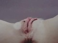 Gorgeous dripping Milf pussy close up orgasm