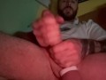 YouTuber Caught on Camera Stroking His Big Dick With Both Hands | Big British Cock on Snapchat