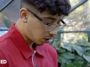 MILFED - Busty Milf Jenna Starr Smashes Young Stud Diego Perez And Makes Him Cum All Over Her Garden