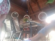 Mutual masturbation with my friend wife outdoor