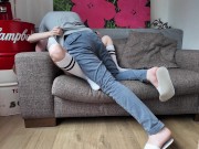 Awkward college roommates sex