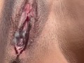 POV creamy pussy all natural