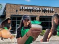 Starbucks worker gets fucked by customer