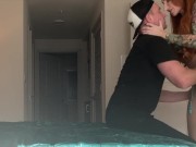 Sexy Red Head gets FACIAL from BIG DICK | Van Wylde and Sophia Locke