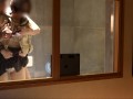 「ここトイレだよ…？」制服少女、個室でオジサンのを咥えさせられて…｜素人 個撮  ハメ撮り 裏垢女子 制服 NTR 寝取られ