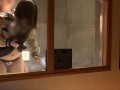 「ここトイレだよ…？」制服少女、個室でオジサンのを咥えさせられて…｜素人 個撮  ハメ撮り 裏垢女子 制服 NTR 寝取られ