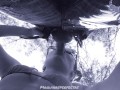 OUTDOOR BLOWJOB, BLUEE AND HER BIG DEEP THROAT