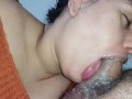 the most insane blowjob in porn she devours the dick licking it filling it with spit🍆💦🤤😵‍💫😋😵