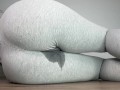 Grey Leggings Multiple Pee Stain Due to All Day Rewetting