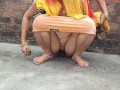 Beautiful Indian Village bhabhi bathroom pissing porn