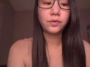 Cute Nerdy Asain Girl ASMR - Study with me onii-chan! - 2 Kings 5-8