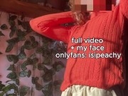 I Strip Off My Sweater Slowly While Dancing For You