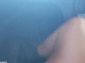 UBER DRIVER Saw Me Flash My PUSSY - I Asked Him to Rub My CLIT and Make Me CUM