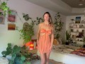 My Naughty Sundress Try On Haul Wearing Nothing Underneath