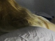 She likes him to fuck her hard and she likes to put it in her mouth.