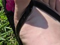 Anklets, toerings, nylons and slippers all in one video 😱
