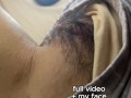 Masturbating My Hairy Pussy Under The Sheets While You Watch Me Squirm