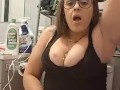 Hot Milf Pissing In House Party Bathroom Then Masturbates While Moaning and Talking Dirty On Toliet