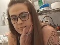 Hot Milf Pissing In House Party Bathroom Then Masturbates While Moaning and Talking Dirty On Toliet