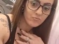 Hot Milf Pissing In House Party Bathroom Then Masturbates While Moaning and Talking Dirty On Toliet