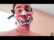 Maid cleans my pipe. Piss in her ass