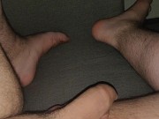 Getting hard outdoor